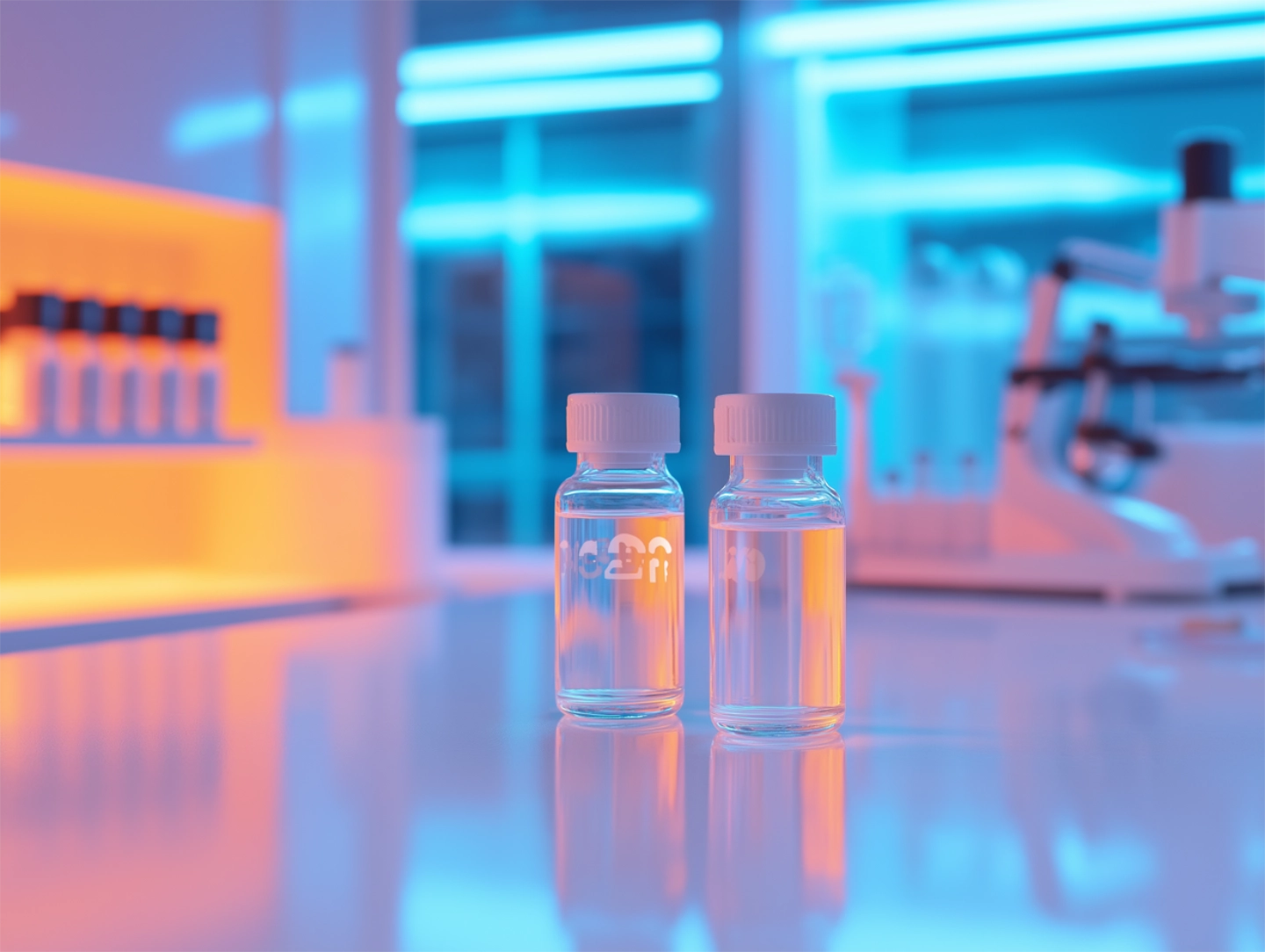 Master cell bank vials